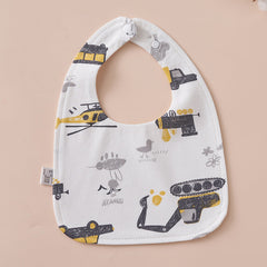 Babys Pure Cotton U-shaped Bib Waterproof Baby Bib