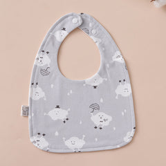 Babys Pure Cotton U-shaped Bib Waterproof Baby Bib