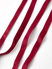 Cherry Bow Ribbon 4.5 Inch Hairpin