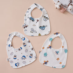 Babys Pure Cotton U-shaped Bib Waterproof Baby Bib