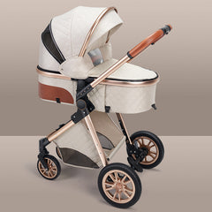 High Landscape Baby Stroller Foldable Shock-Absorbing Newborn