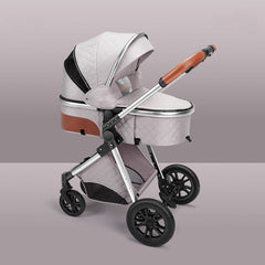 High Landscape Baby Stroller Foldable Shock-Absorbing Newborn