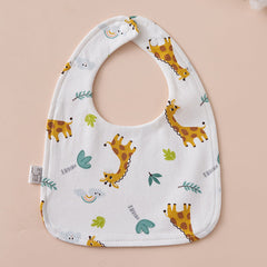 Babys Pure Cotton U-shaped Bib Waterproof Baby Bib