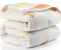 Newborn Muslin Cotton 6-Layer Thick Baby Swaddle Receiving Blanket