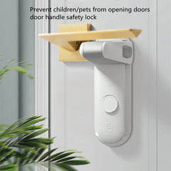 Child Safety Door Handle Lock Baby Pet Room Easy Install