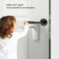 Child Safety Door Handle Lock Baby Pet Room Easy Install