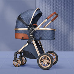 High Landscape Baby Stroller Foldable Shock-Absorbing Newborn