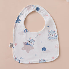 Babys Pure Cotton U-shaped Bib Waterproof Baby Bib
