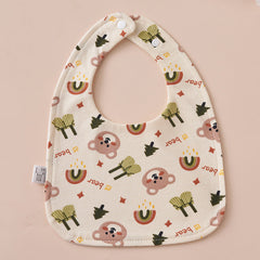 Babys Pure Cotton U-shaped Bib Waterproof Baby Bib