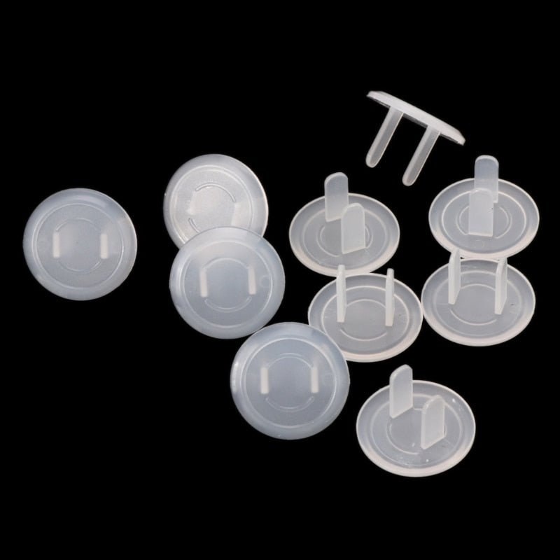 10pcs US Child Safety Electrical Outlet Covers Baby Shock Protector