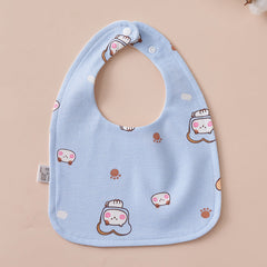Babys Pure Cotton U-shaped Bib Waterproof Baby Bib