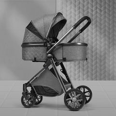 High Landscape Baby Stroller Foldable Shock-Absorbing Newborn