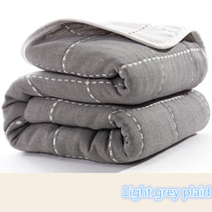 Newborn Muslin Cotton 6-Layer Thick Baby Swaddle Receiving Blanket