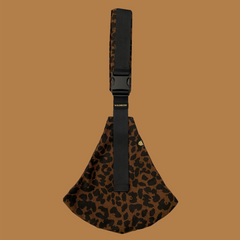 Toddler Carrier Leopard Print Brown