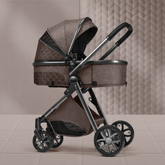 High Landscape Baby Stroller Foldable Shock-Absorbing Newborn