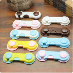 5pc Plastic Cabinet Locks Child Safety Baby Security Drawer Latches