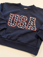 USA Stars Crewneck Sweatshirt