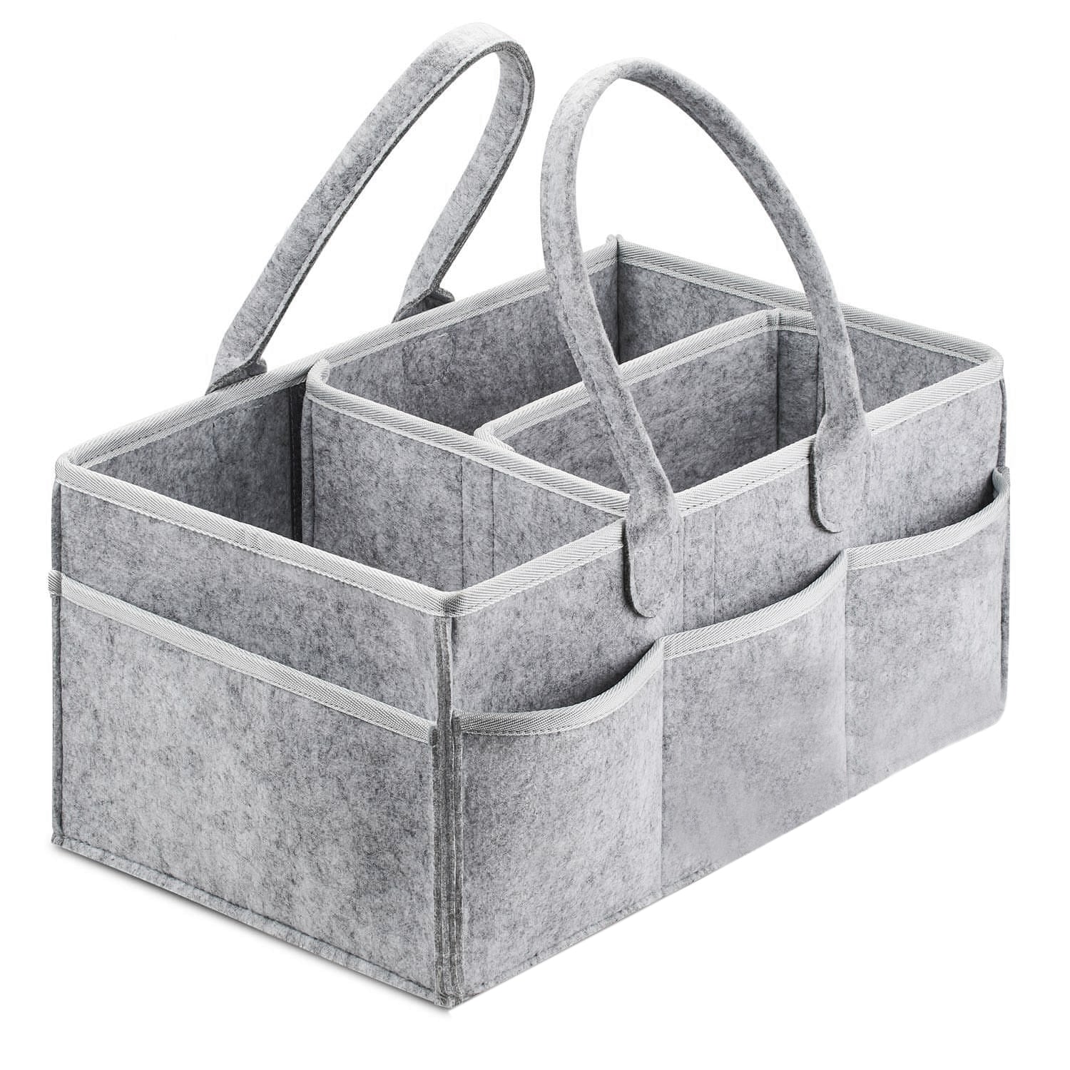 Portable Baby Diaper Caddy Organizer Bag for Nursery Car Changing