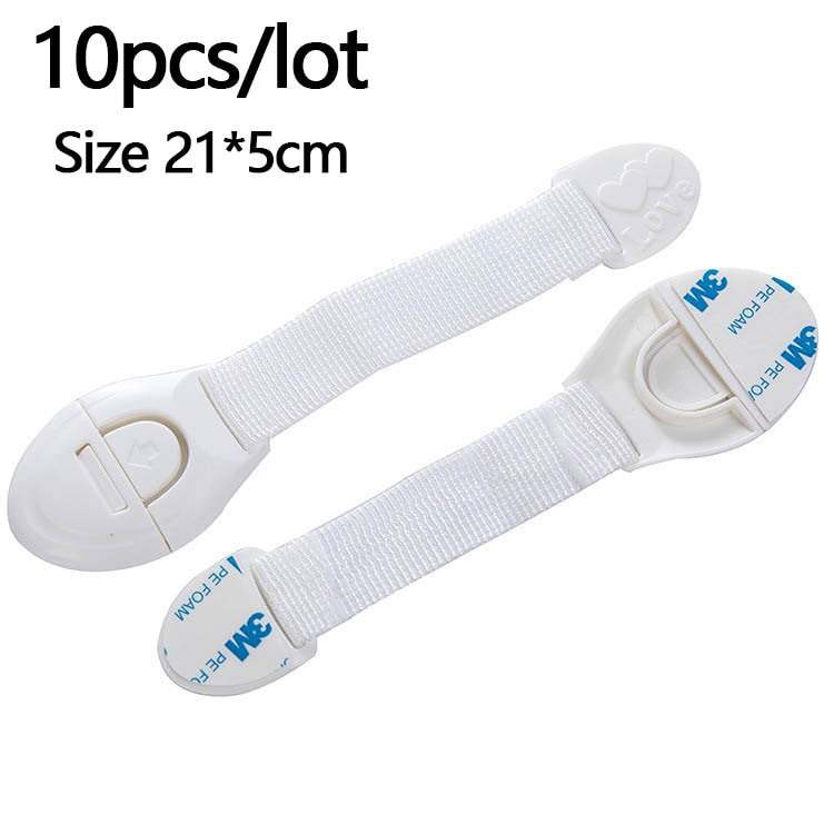 5/10Pcs Creative Baby Safety Locks Drawer Door Cabinet Protection