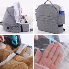 Portable Foldable Baby Bed Travel Mosquito Net Soft Infant Basket