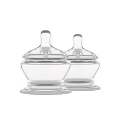 PopYum Stage 1 Slow Flow Nipple, 2-Pack