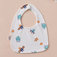 Babys Pure Cotton U-shaped Bib Waterproof Baby Bib
