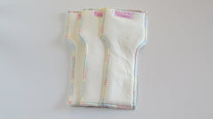 100% organic bamboo inserts set of three